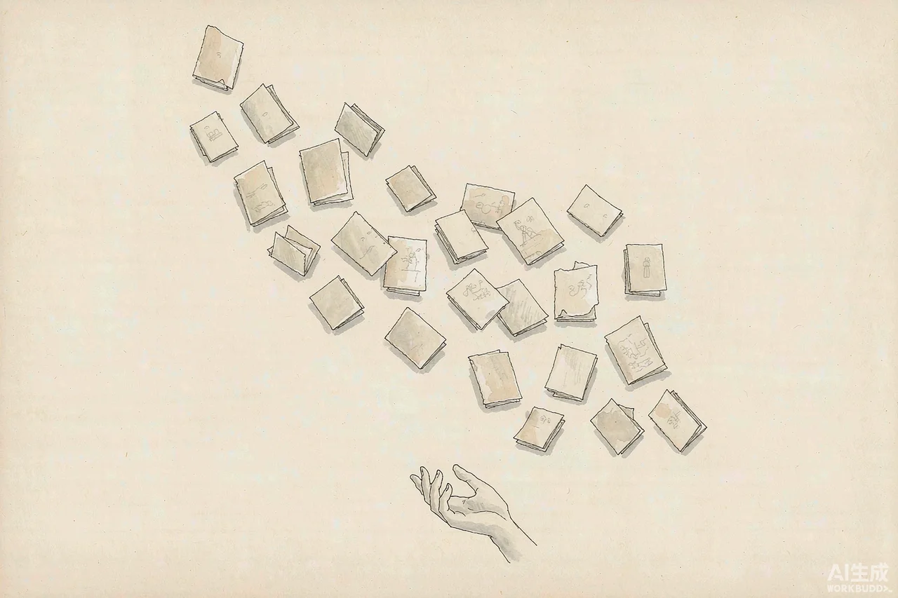 Float 插画:22本小册子像鱼群一样漂浮